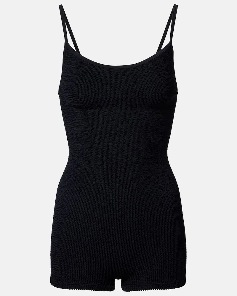 Hunza G Jumpsuit corta Pamela Nero