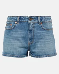 Valentino Garavani Shorts di jeans Blu