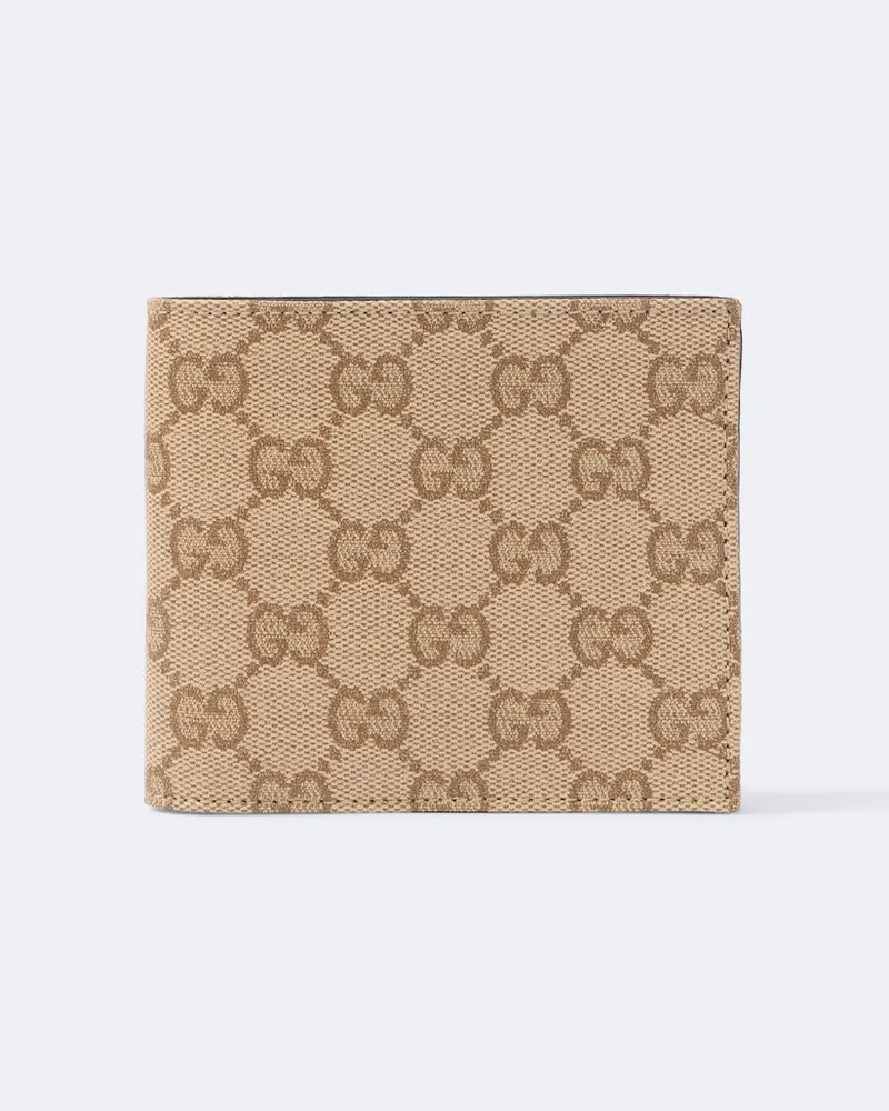 Gucci Portafoglio Essence Classic in canvas GG Beige