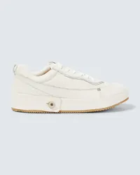 Loewe Sneakers Deconstructed in pelle Bianco