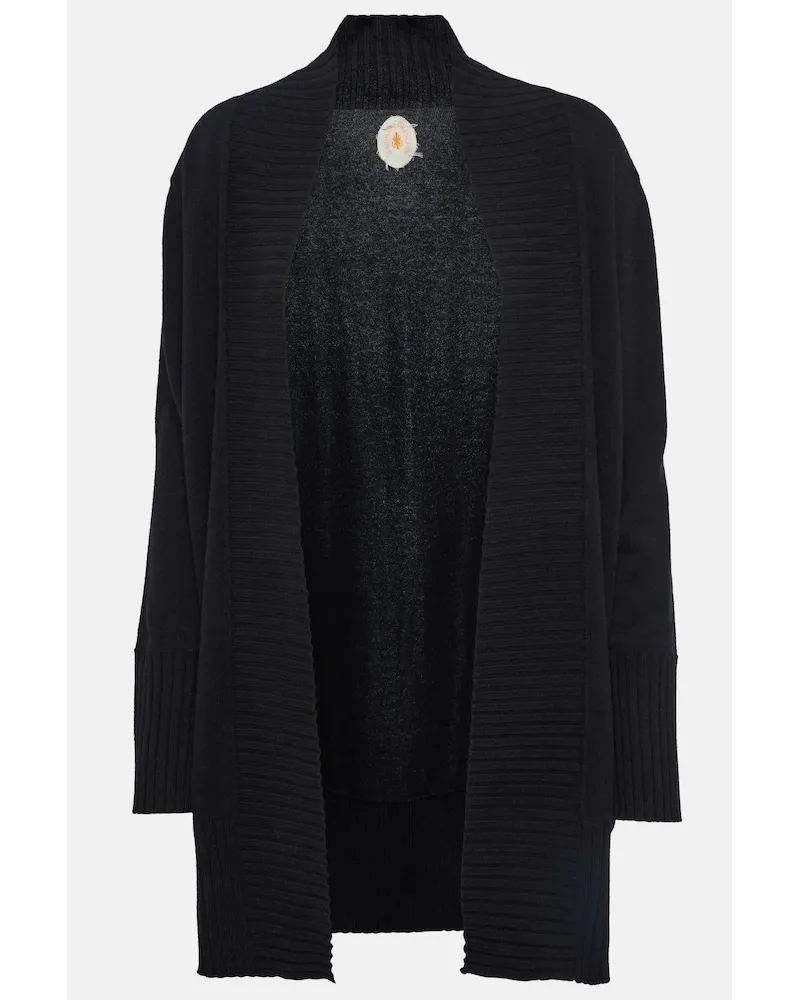 Jardin des Orangers Cardigan in lana e cashmere Nero