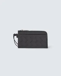 Bottega Veneta Portafoglio in pelle Intrecciato Nero