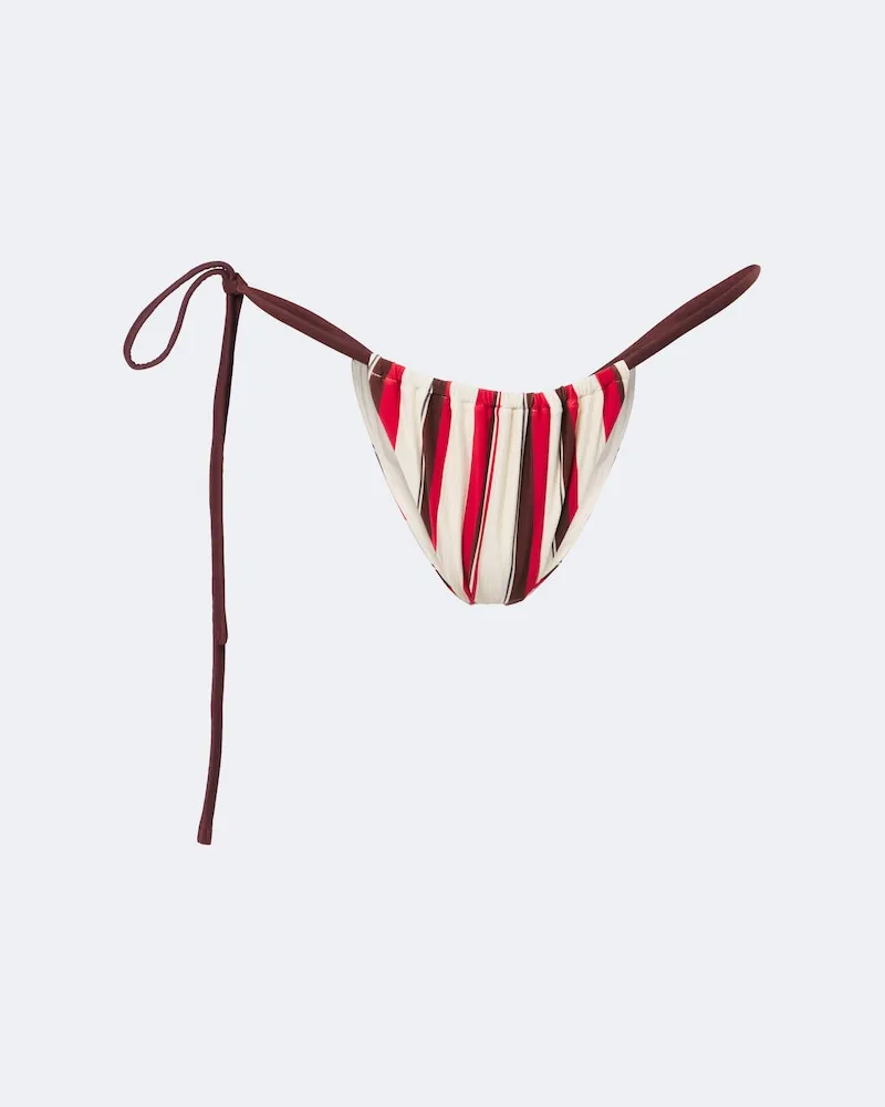 SIR Slip bikini Alva a righe Multicolore