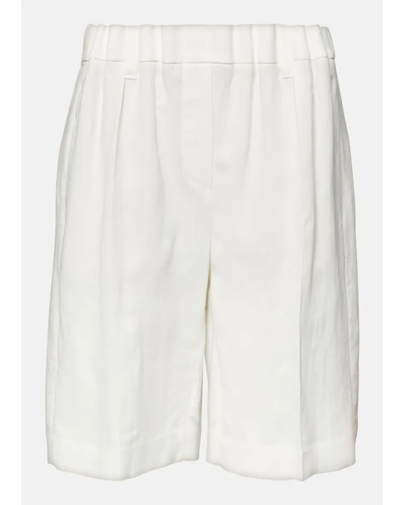 Brunello Cucinelli Shorts in twill Beige