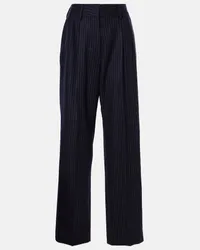 Blazé Milano Blazé Milano Pantaloni Lady Maud in lana e cashmere Blu