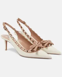 Valentino Garavani Pumps slingback Rockstud in pelle Multicolore