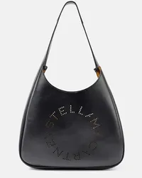 Stella McCartney Borsa in similpelle con logo Nero