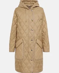 Burberry Cappotto trapuntato Beige