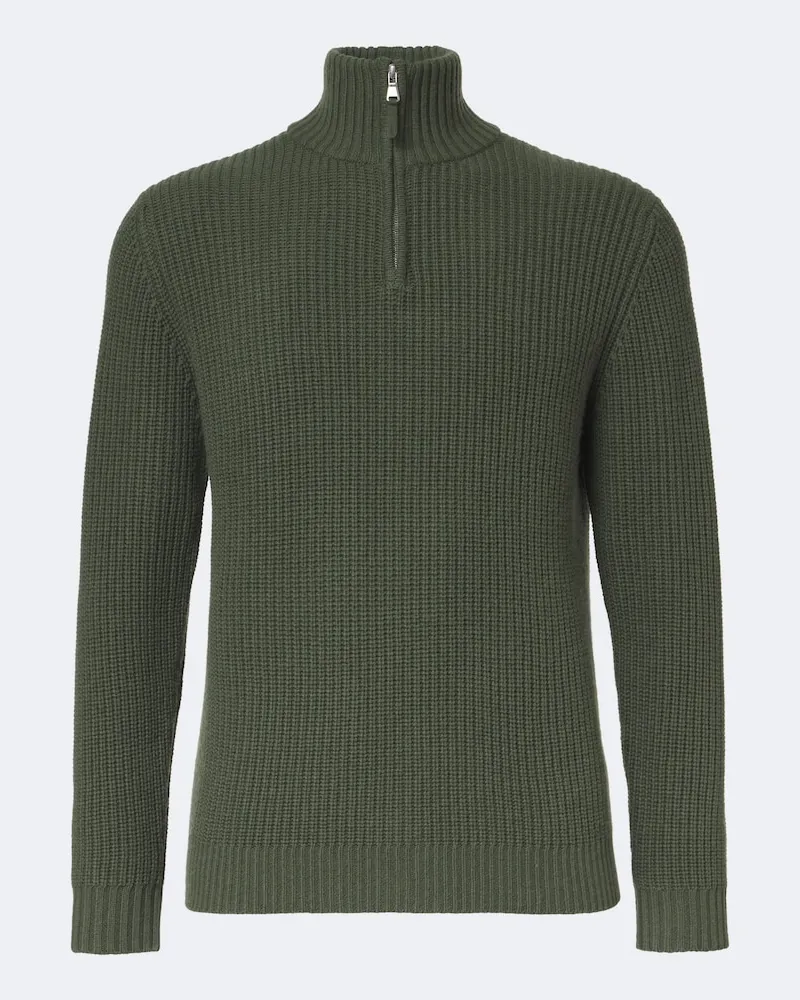 ALLUDE Pullover in lana e cashmere Verde