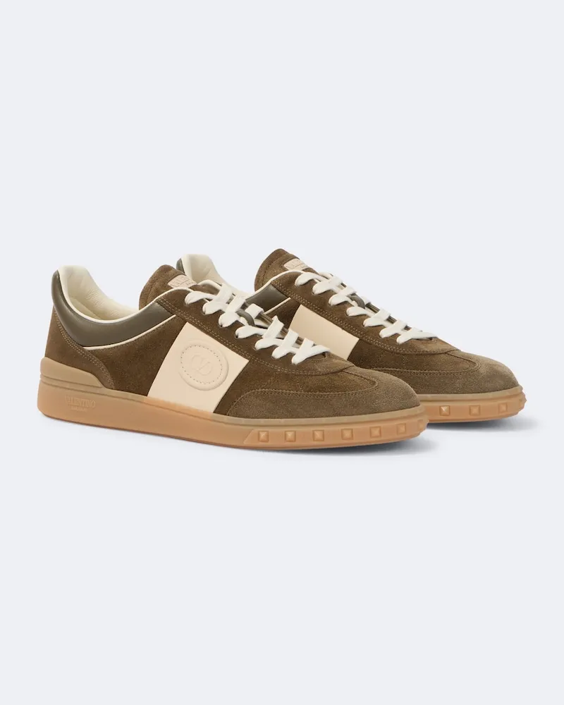 Valentino Garavani Sneakers Upvillage in suede Verde