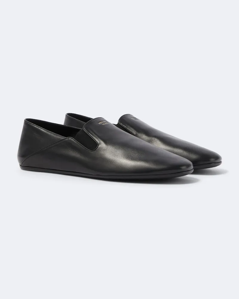 Prada Mocassini in pelle Nero