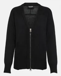 Tom Ford Cardigan in maglia di lana Nero