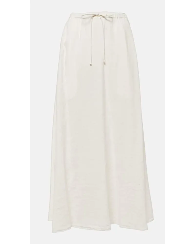 Velvet Gonna lunga Bailey in lino Beige