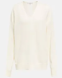 Dorothee Schumacher Pullover Modern Statements in lana Bianco