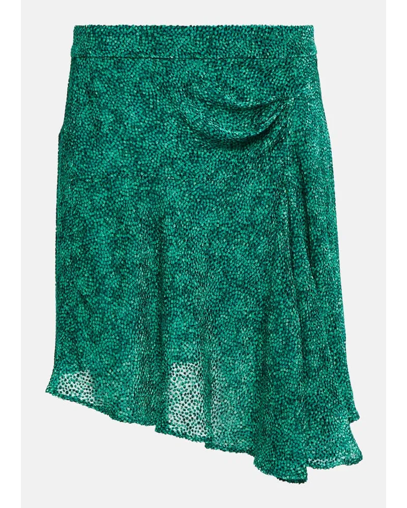 Isabel Marant Minigonna asimmetrica Selena Verde