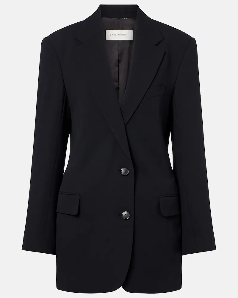 Dries van Noten Blazer doppiopetto Nero