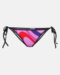 Emilio Pucci Slip bikini Marmo Multicolore