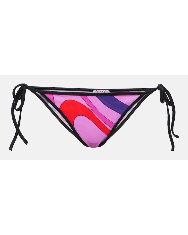 Emilio Pucci Slip bikini Marmo Multicolore