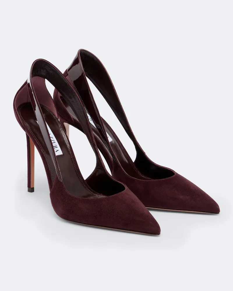 Aquazzura Pumps Dangerous Liaisons in suede Borgogna
