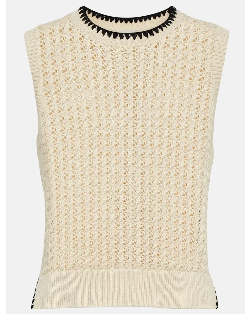 Varley Top in maglia Neutro