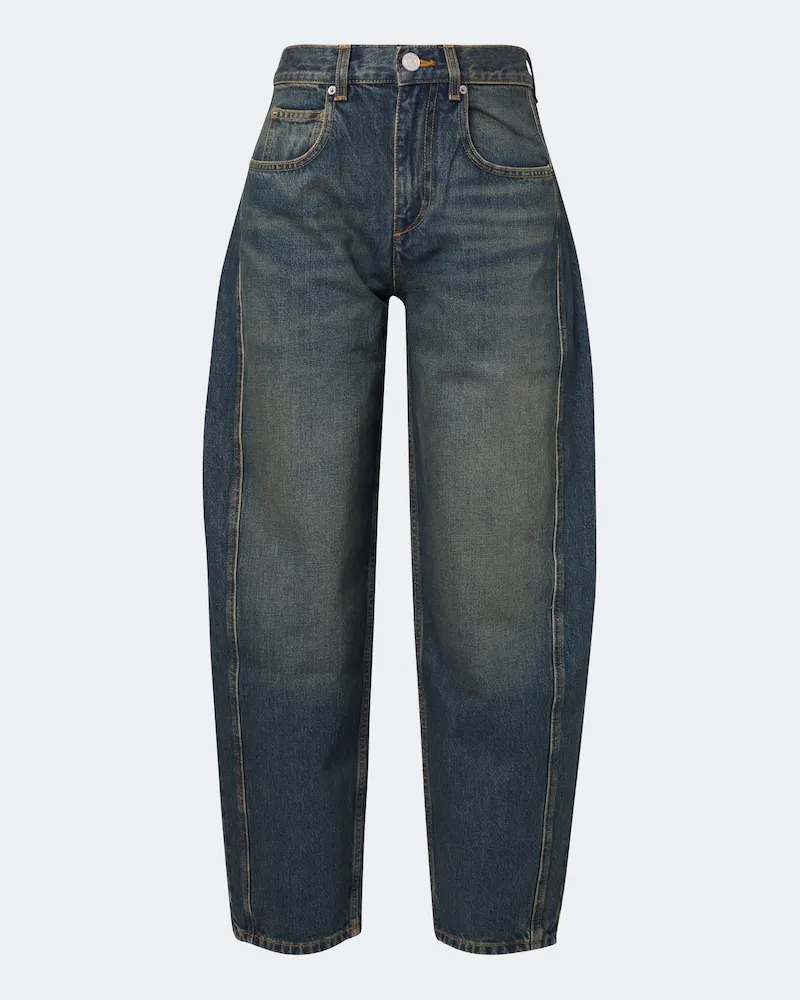 Isabel Marant Jeans barrel Oriane Blu