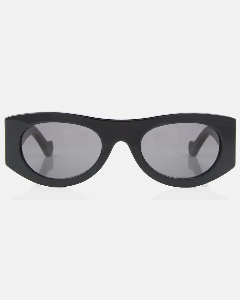 Loewe Occhiali da sole ovali Eye/LOEWE/Nature Nero