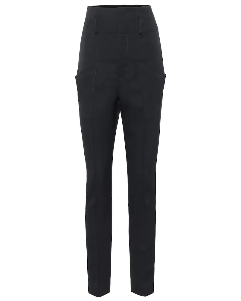 Isabel Marant Pantaloni Padme in lana Nero