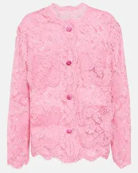 Dolce & Gabbana Giacca in pizzo Rosa