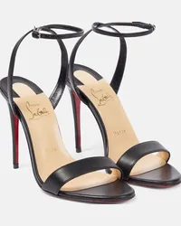 Christian Louboutin Sandali Loubigirl in pelle Nero