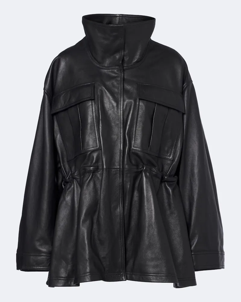 Róhe Róhe Giacca in pelle Nero