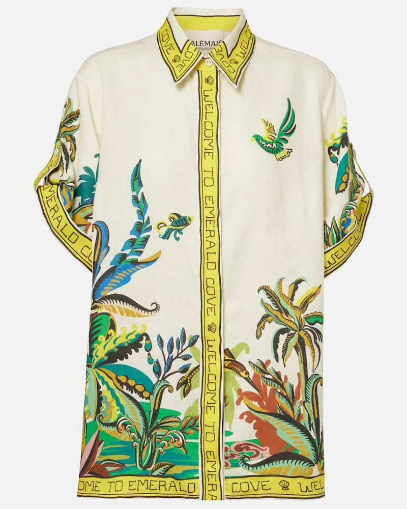 ALEMAIS AlÃ©mais Camicia Day Dream in lino Multicolore