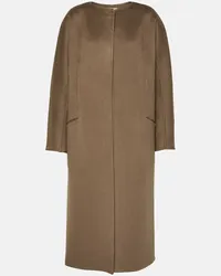 The Row Cappotto Prisheella in cashmere Marrone