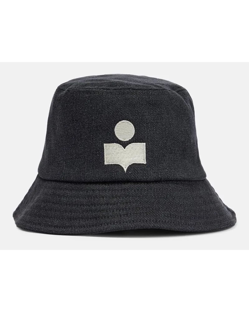 Isabel Marant Cappello da pescatore Haley Grigio