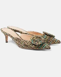 Gianvito Rossi Mules Portofino 55 in bouclé Multicolore