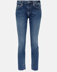 Adriano Goldschmied Jeans slim Ex-Boyfriend a vita media Blu