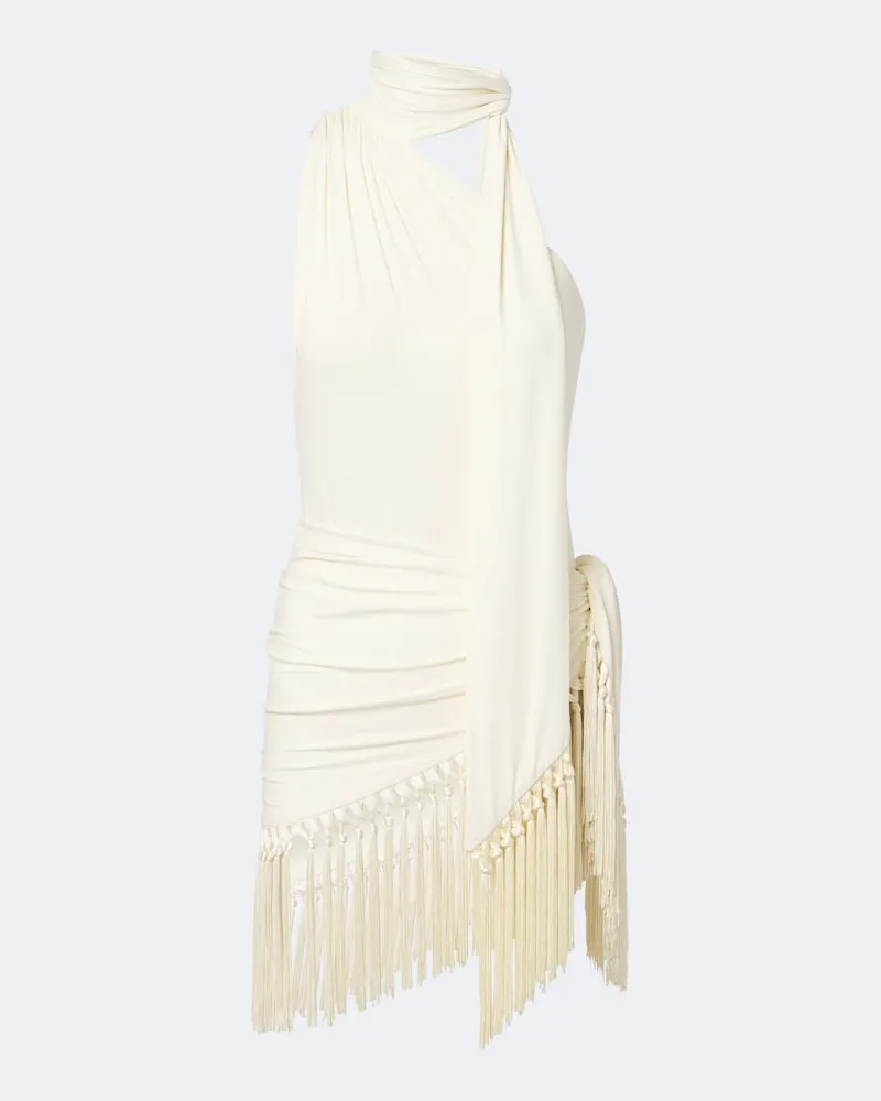 Taller Marmo Set costume intero e copricostume Siwa Bianco
