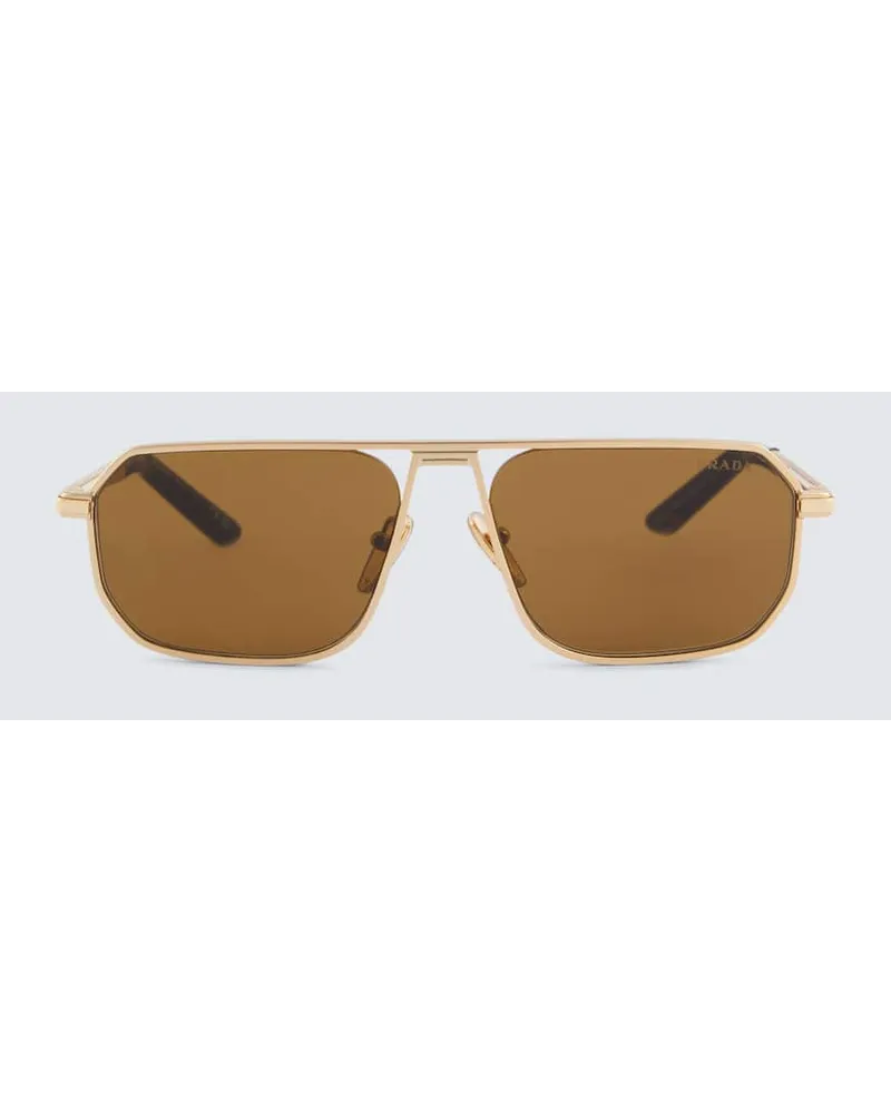 Prada Occhiali da sole aviator Nero