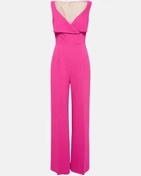 EMILIA WICKSTEAD Jumpsuit Antica in crêpe Rosa