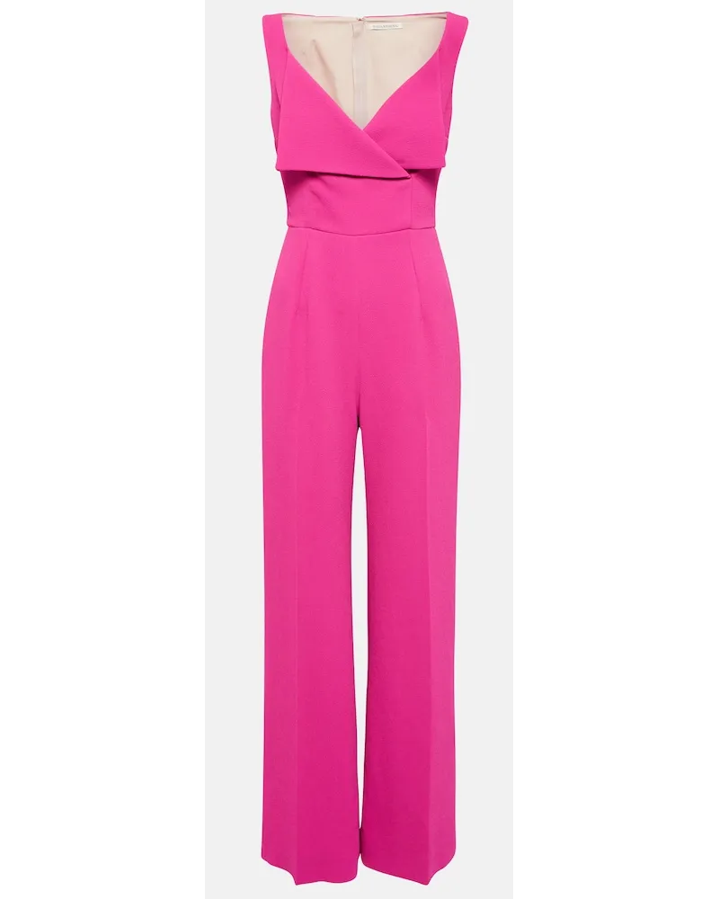 EMILIA WICKSTEAD Jumpsuit Antica in crÃªpe Rosa