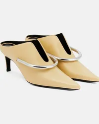 Jil Sander Mules in pelle Beige