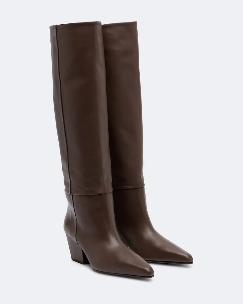 Paris Texas Stivali Jane in pelle Marrone