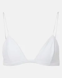 JADE SWIM Top bikini Micro Perfect Match Bianco