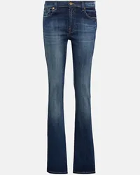 7 for all mankind Jeans bootcut a vita bassa Blu