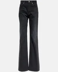 Saint Laurent Jeans flared ‘70s a vita alta Nero