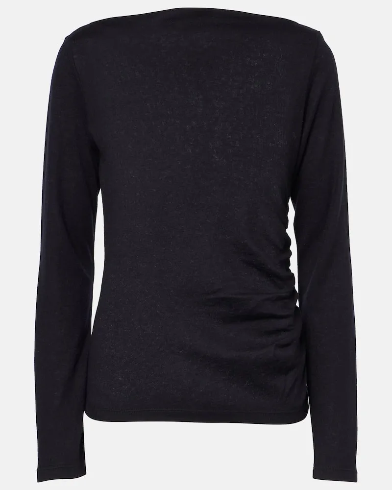 Max Mara Pullover Novella in cashmere e lana Nero