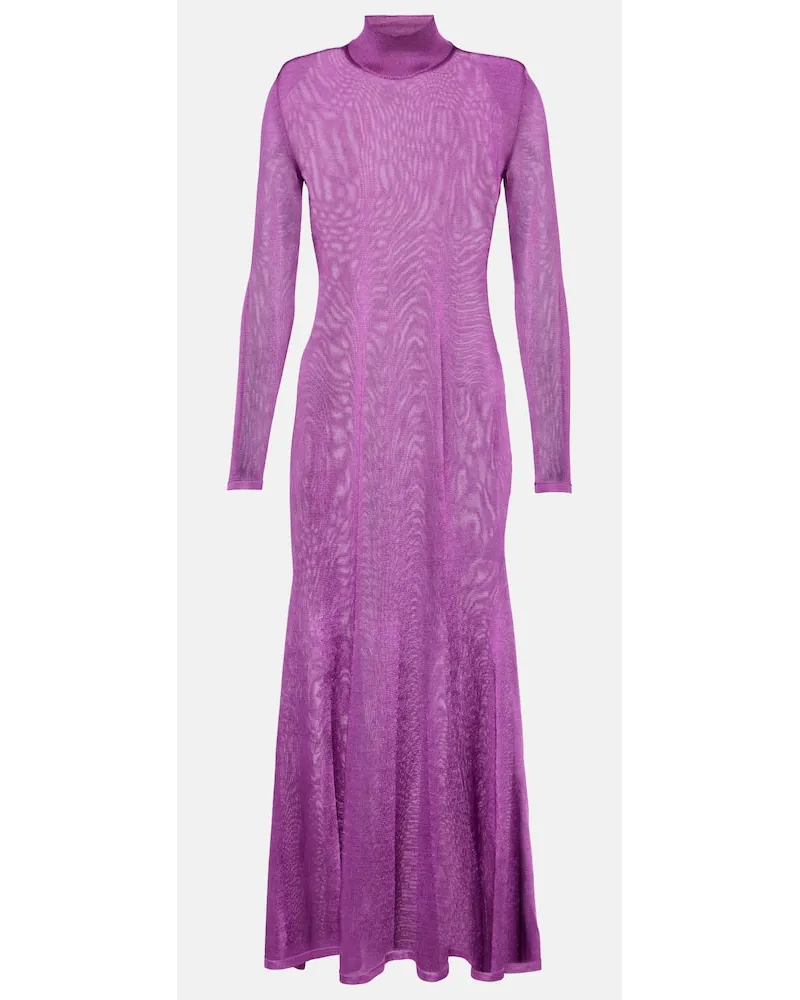 Tom Ford Abito lungo in jersey Rosa