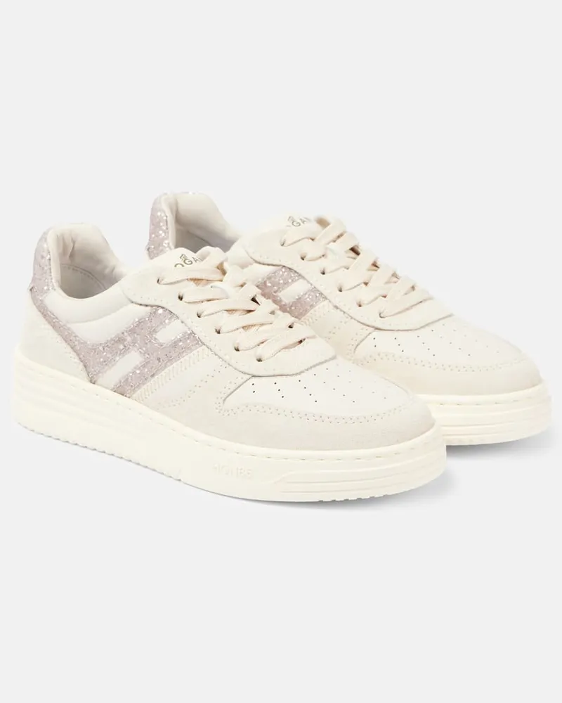 Hogan Sneakers H630 in pelle Grigio