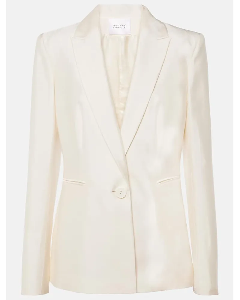 GALVAN Blazer monopetto Sorrento Bianco