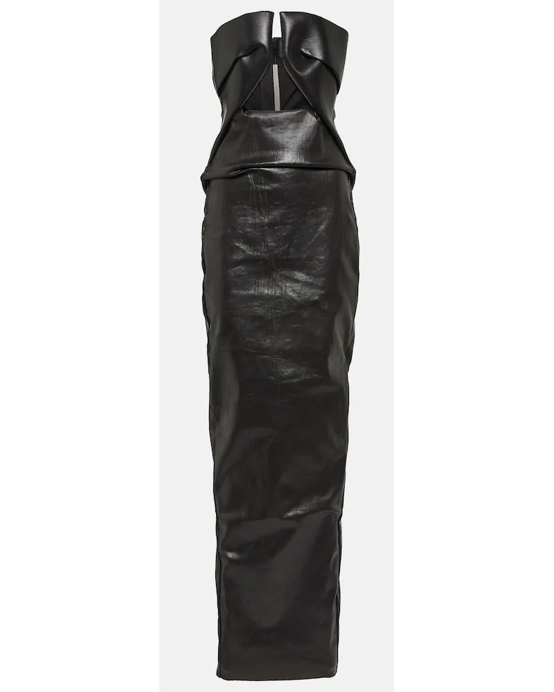 Rick Owens Abito lungo di jeans Nero
