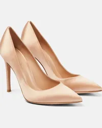 Gianvito Rossi Pumps Gianvito 105 in raso Rosa